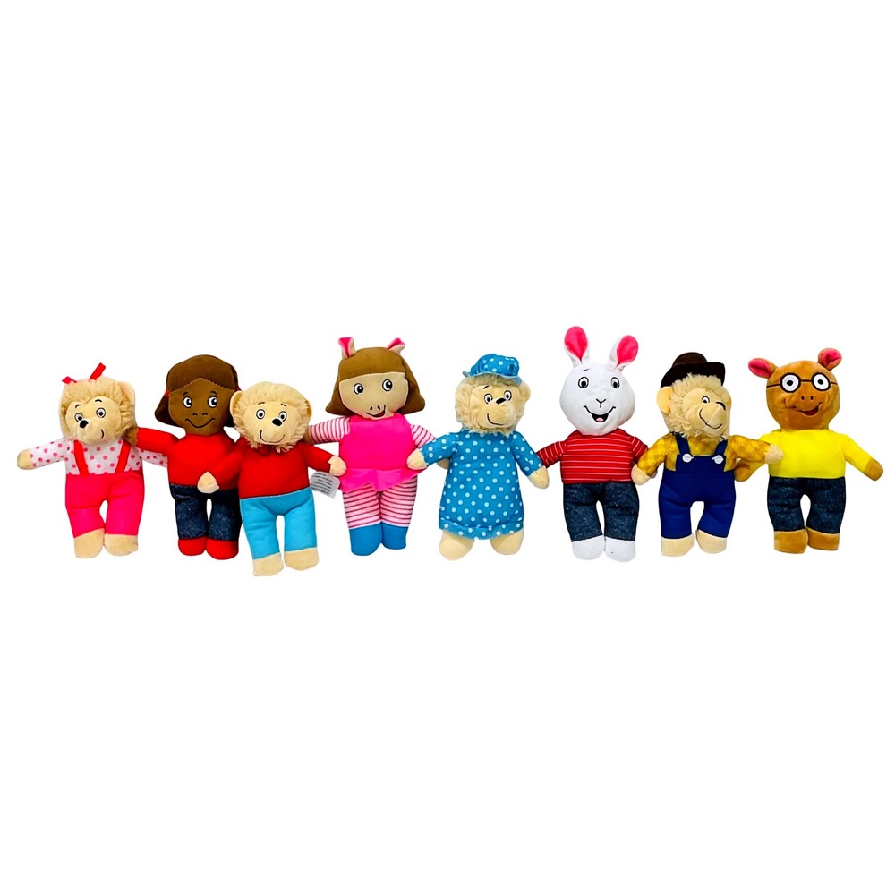 PBS KIDS Arthur DW Francine Buster Berenstein Sister brother papa mama plush lot